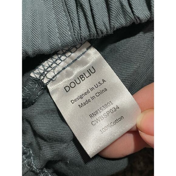 NWT Doublju Women's Size 3XL Drawstring Side Pockets Casual Shorts Deep Blue - Picture 7 of 9